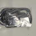 16/3 Indoor Extension Cord 15 FT, Black Extension Cord Flexible & Durable, 3 Prong Power Cable, Suitable for Home and Office, 13 Amp 1625 Watt 125VAC 16AWG, ETL Listed