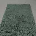 Muddy Mat Chenille Bathroom Rugs Quick Dry Microfiber Mats Non Slip Washable, Extra Thick, Soft and Highly Absorbent Bath Mats for Bathroom, Kitchen, and Shower Floor - Seafoam Green Small 28"X18"