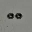 2Pcs Car Cup Coasters,for Maserati Quattroporte, Ghibli, Levante All Series Silicone Anti-Slip Cup Holder Coaster Car Interior, Car Interior Accessories