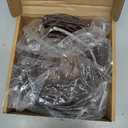 Hairui Lighted Garland Snow Flocked with Timer 6FT 48 LED Battery Operated Pre-lit Twig Vine Firepalce Mantle Table Winter Christmas Decoration Indoor Outdoor