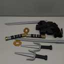 Morph BPA Free Ninja Swords Kids with Back Strap, Ninja Toy Sword for Kids, Toy Weapons for Halloween
