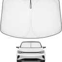 Proadsy Windshield Sun Shade for Volkswagen VW ID.4 2021-2025 2026 4-Layer Foldable Front Sunshade Protector Sun Visor Blocks UV Rays Keep Car Cooler Accessories