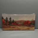 ANRUOXI Autumn Fall Wall Art Canvas, Fall Pictures Wall Decor Artwork Paintings for Wall, Autumn Landscape Art Painting for Living Room Bedroom Farmhouse Home Framed Ready To Hang 12x24'' (S-1224 inches)