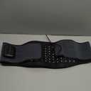 Medisana 3-in-1 Red Light Massager Belt, Heating Pad for Lower Back, Cordless Wearable Near Infrared & Red Light Therapy Belt with Adjustable Heat & Vibration for Back Pain, Gift for mom (standard, Grey)