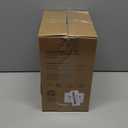 Single Serve Coffee Maker for K-Cup and Ground Coffee,Fast Brew,6-12 oz Brew Sizes One Cup Coffee Machine Fits 5.5" Mugs,One-Button Small Coffee Maker with Descaling Reminder,Black,9.65 Inches