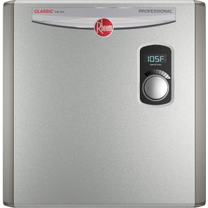 Rheem RTEX-24 24kW 240V Electric Tankless Water Heater, Gray, 5.9 gallons