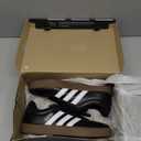 adidas Womens VL Court 3.0 Sneaker (8.5, Black/White/Gum)