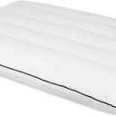 MINUPWELL Ultra Thin Pillows, Flat Pillows for Sleeping Thin with 7D 2.5 in Height Support, Slim Bed Pillows for Stomach Sleeper,Low Profile Pillow King Size - 18x36 in