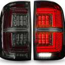 Full LED Smoked Tail Lights for 2009-2018 Dodge Ram 1500/2500/3500
Compatible with 2019-2024 Ram 1500 Classic, Fits Factory Halogen Trims Only, with Start-up Animation, Plug and Play