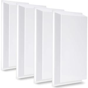 4-Pack, 2412 Ceiling Air Diverter for 2'x2' Grid and T-Bar Systems to Redirect Airflow from Vents