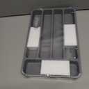 Kitsure Cutlery Drawer Organiser for Kitchen - Adjustable Cutlery Tray for Effortless Utensil Sorting, Versatile Kitchen Storage & Organisation Solution, 12.13" x 1.54" x 8.07"~13.90", Grey (Medium)