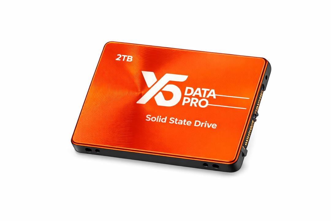 X5 Data Pro 2TB 2.5" SATA III SSD (NOT NVMe/M.2) – Budget Internal Solid State Drive for Laptop & Desktop – Basic Performance Storage
