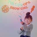 2 x The Life of A Birthday Party Decor - Showgirl Upgraded Multifuncional Banner Happy Birthday Party Decorations, In My Era Decoration Themed Party Decor Stuffed Merch Girls Favors