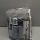 KinCam Recliner Covers, Stretch Reclining Chair Covers, Recliner Sofa Slipcovers Stripe Jacquard Recliner Couch Covers Furniture Protector Covers for Pet Kid (3 Seater, Light Gray)