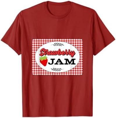 Easy Couples Halloween Costumes Strawberry Jam Costume T-Shirt L
