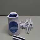 HiLIFE Steamer for Clothes, Portable Handheld Clothing Steamer, 240ml Big Capacity, 700W, Strong Power, Fabric Quick Wrinkle Remover with Brush for Home, Office(ONLY 120V) -Blue