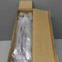 Aolloa 6 PCS Shelf Dividers for Closet Organization Acrylic Clear Closet Shelf Divider for Wooden Shelving Suitable for Wooden or Vertical Shelves Or Bedroom, Kitchen and Office