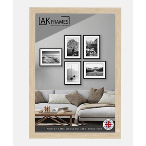 19x13 Frame Light Oak Picture Frame