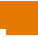 GASAR, Set of 2, Extra Large, Thick, Silicone Mats for Kitchen Counter, Heat Resistant Mats, Countertop Protector, Non-Slip, Easy to Clean, 25 x 17 Inches x 1.4mm, Orange