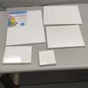 GOTIDEAL Canvas for Painting -18 Pack, Multi Pack 4x4, 5x7, 8x10, 9x12,11x14 Canvas Boards for Painting, Primed White Blank Artist Canvas Variety Pack for Acrylic, Oil Paint, Watercolor, Gouache