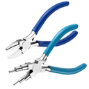 2 Pieces Jewelry Making Tool Bail Making Pliers 6 in 1 Jewelry Pliers Wire Bending Pliers for Beading Looping Shaping Wire DIY Crafts (Blue)