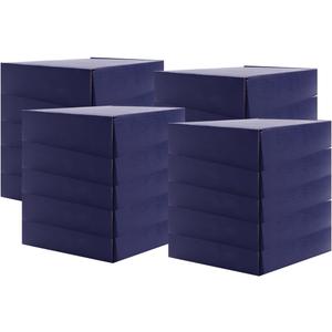 KAXILU Cardboard Boxes Shipping Packaging Boxs 20pcs Shipping Boxs Suitable E-Commerce Packaging Small L8xW5.5xH1.5 inch Dark Blue