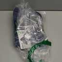 FOCO Womens NFL Team Logo Sequin Strap Sandals Flip Flops (9-10)