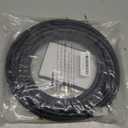 Monoprice HDMI Cable - 35 Feet - Black (No Logo) High Speed, 1080p@60Hz, 10.2Gbps, 24AWG, CL2, Compatible with UHD TV and More - Commercial Series