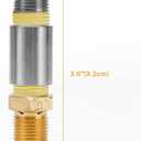 Stanbroil LP Propane Gas Fire Pit 1/2" Air Mixture Valve - High Capacity 150K BTU Stainless Steel