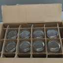 Libbey Heavy Base Drinking Glasses Set of 8, 15.5 Oz Elegant, Weighted Clear Water Glasses, Dishwasher Safe Glass Cups Set for Parties, Birthdays