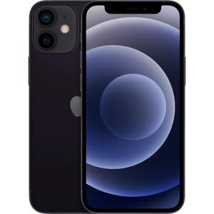 Restored Apple iPhone 12 mini - T-Mobile- 64 GB Black (Refurbished)