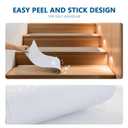 Stair Treads for Wooden Steps Indoor, 15 Pack 8" X 30" Non Slip Carpet Stair Treads with Reusable Adhesive for Kids Elders and Dogs, Surface Polyester TPR Backing Stair Rugs, Beige