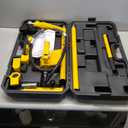 YELLOW JACKET 4 ton Hydraulic Ram Jack Pusher Puller Auto Body Frame Repair Tool Porta Power Kit with Blow Mold Carrying Storage Case for Car Repair,Truck,Farm