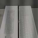 Seenda Wireless Bluetooth Keyboard and Mouse Combo, SKM64-3 Rechargeable Slim Quiet Keyboard Mouse, 3 Multi-Device Connection, Compatible for Windows, Mac, MacBook, iPad, Tablet, White Silver