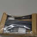 EZYDECOR 6 Pcs Heavy Duty Shelf Brackets 8 Inch Wall Mounted Industrial Metal Shelving Supports with Lip