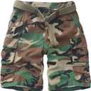 Cargo Short for Men Relaxed Fit Camo Outdoor Hiking Work Cotton Casual Shorts with 9 Pockets No Belt (40)