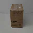 PoKat 24" Modern Contemporary Ceramic Lamp Set of 2 for Living Room White Desk Decor Lamps for Bedroom Farmhouse Bedside Nightstand End Table Lamps, White and Grey