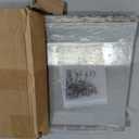 Hinged Trailer Door Slider Plate with Screws 2 Pack (58" x 12")