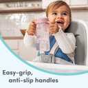 NUK Learner Cup 6+ Months Timeless Collection 10 Oz BPA Free Spill Proof Sippy Cup 2 Count (Pack of 1)