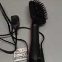 REVLON One-Step Hair Dryer and Styler, All-in-One Detangling and Straightener Brush for Salon-Quality Smooth, Straight Hair, More Shine and Less Frizz, Black