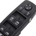 Master Power Window Switch for 2009 2010 2011 2012 Ram 1500,Ram 2500,Ram 3500.3 PINS + 10 PINS,OE# 4602863AD,4602863AC,4602863AB Driver Side Control switches(Green Light)