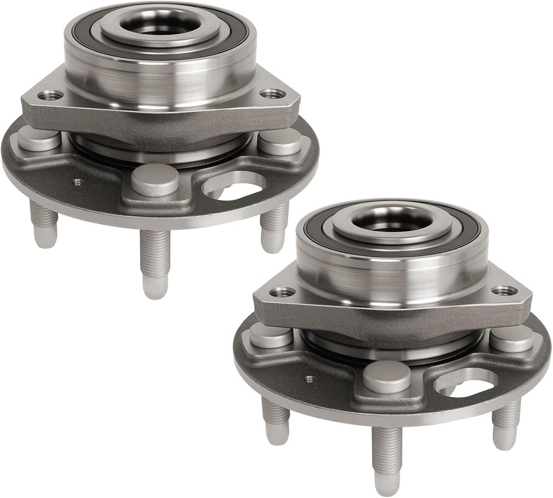 ECCPP 513288 2PCS Front/Rear Wheel Hub Bearing Assembly 5 Lugs w/ABS for 2010-2016 for Cadillac XTS ONLY Front, CTS, for Buick Allure, Regal, Lacrosse, for Chevy Malibu, Impala, Equinox