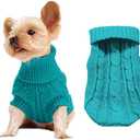 Dog Sweaters for Small Dogs, Pet Sweaters Classic Knitwear Winter Girl Boys Dog Clothes Chihuahua Coat Warm Puppy Costume Clothing Cute Doggie Sweater Apparel for Yorkie Christmas