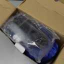 4 FT Hanukkah Inflatable Outdoor Decorations, Chanukah Gnomes Holding Menorah and Gift Box Blow up,Build-in Led Light for Party Yard Holiday Outdoor Decor