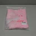 Baby Girl Valentine's Day Outfits Heart Print Romper+Flared Pants+Headband Infant Clothes 0-18 Months (Daddy's Little Valentine-pink)