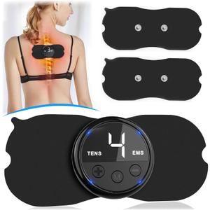 Intelligent Wireless TENS Unit Muscle Stimulator TENS & EMS Device, FSA or HSA Eligible Electronic Pulse Rechargeable Deep Tissue Mini Body Massager Machine for Back Shoulder Leg Neck Pain Relief