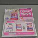 Toys for 1 2 Years Old, Interactive Feeding Toy with Music, Montessori Toys for Girl, Musical Cause and Effect Game for 12-18 Months, Christmas Birthday Gifts for Baby Toddlers Age 1-2 (Pink)