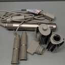 Shark FlexStyle Air Styling & Drying System, Powerful Hair Dryer Brush & Multi-Styler with Auto-Wrap Curlers, Paddle Brush, Oval Brush, Concentrator Attachment, Stone, HD430