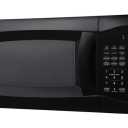 Emerson MW7302B Compact Countertop Microwave Oven with Touch Control, LED Display, 700W, 10 Power Levels, 6 Auto Menus, Glass Turntable and Child Safe Lock, 0.7 Cu., Ft. Black