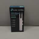 TP-Link EAP110-Outdoor V3, Omada N300 Wireless Outdoor Access Point, WiFi Coverage Up To 200 Meters, Passive PoE W/ Free PoE Injector, SDN Integrated, Cloud Access & Omada App, White